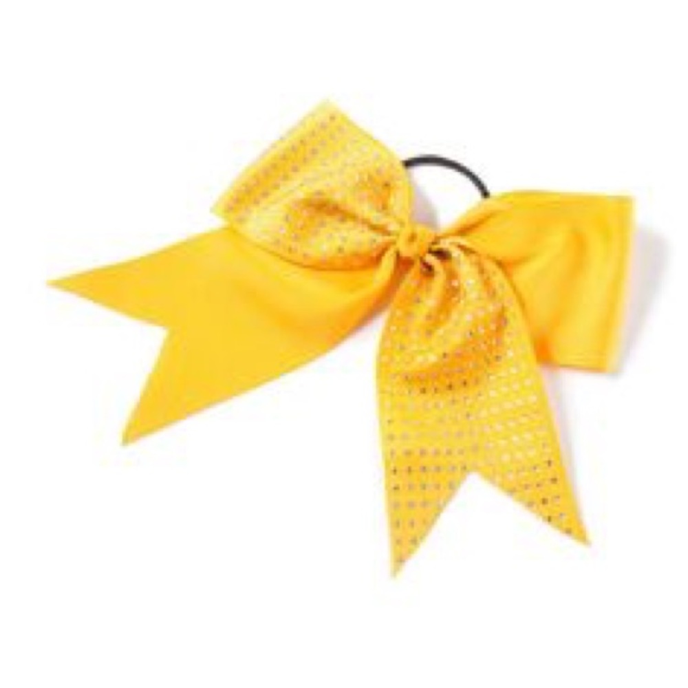 Yellow Hair Bow